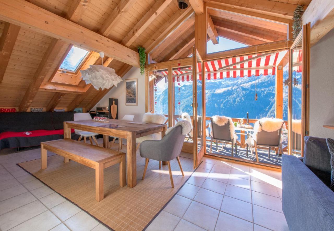 Chalet Rose Penthouse Wengen Eksteriør billede