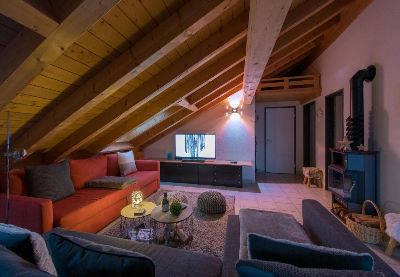 Chalet Rose Penthouse Wengen Eksteriør billede