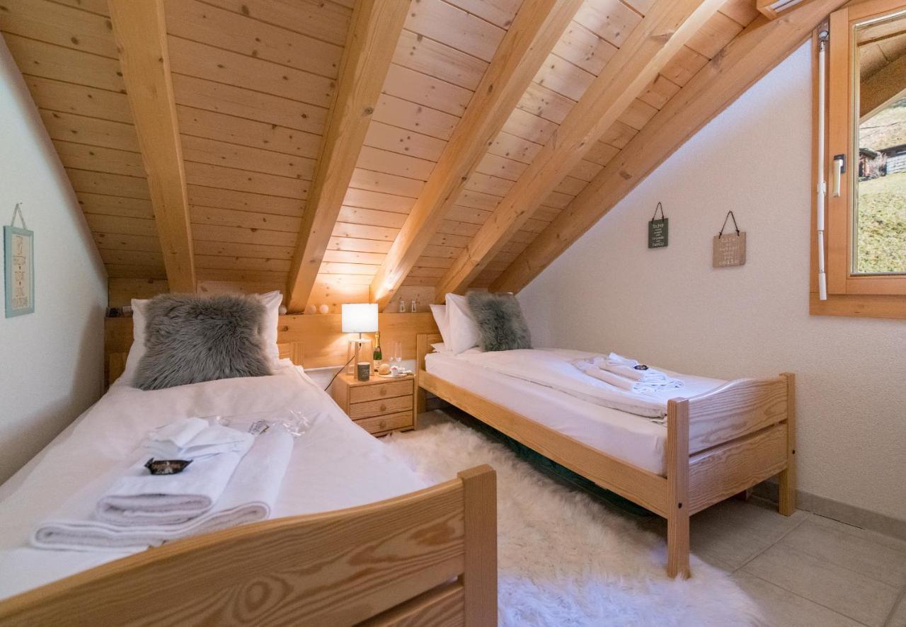 Chalet Rose Penthouse Wengen Eksteriør billede