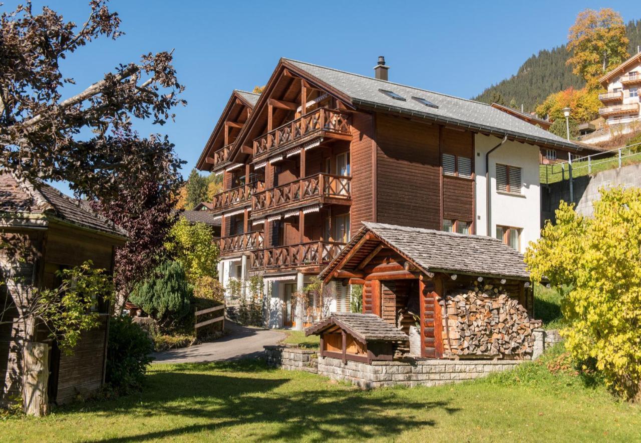 Chalet Rose Penthouse Wengen Eksteriør billede